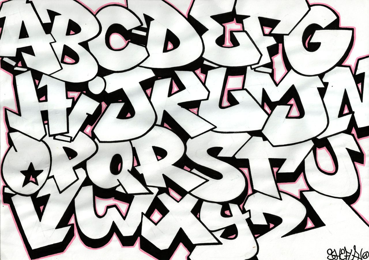 Graffiti Letters Az | Mas Imagenes De Graffitis Arte Urbano verwandt mit Graffiti Buchstaben Vorlagen A-Z