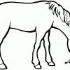 Grasendes Pferd Ausmalbild &amp; Malvorlage (Tiere) über Window Color Vorlagen Pferd
