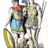 Griechenland Der Antike. Soldaten, Heerführer Mit Bewaffnung. innen Griechische Krieger