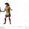 Griechischer Krieger 1 Stock Abbildung. Illustration Von für Griechische Krieger