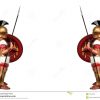 Griechischer Krieger Stock Abbildung. Illustration Von mit Griechische Krieger