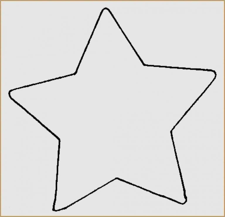Druckvorlage Stern - kinderbilder.download | kinderbilder.download