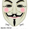 Guy Fawkes Maske Zum Selber Ausdrucken | -=Damax=- für Masken Zum Ausdrucken