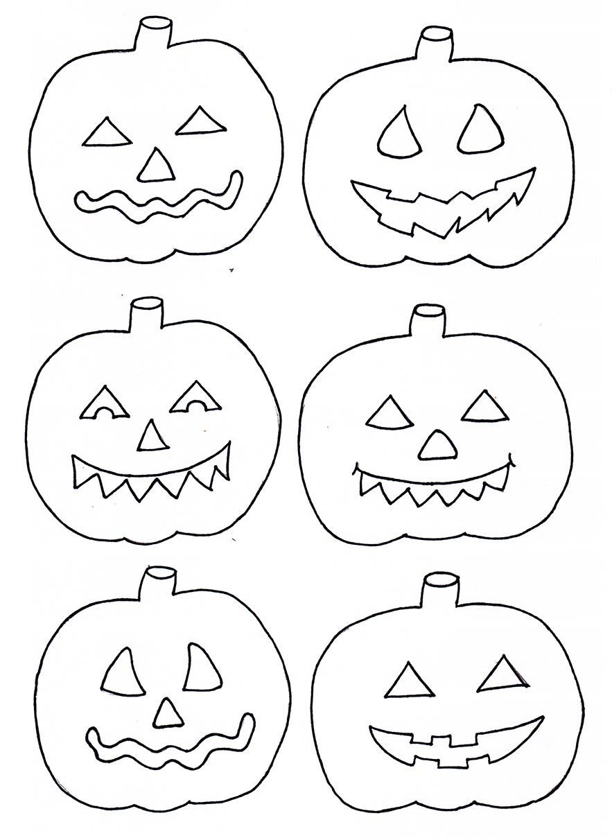 Halloween Basteln: Vorlagen &amp; Ideen Zum Ausdrucken innen Halloween Bastelvorlagen Zum Ausdrucken
