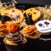 Halloween-Cupcakes ganzes Halloween Muffins Rezepte Mit Bild