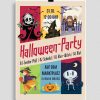 Halloween-Vorlagen Für Plakat, Flyer &amp; Einladung Herunterladen über Halloween Einladung Vorlagen