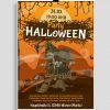 Halloween-Vorlagen Für Plakat, Flyer &amp; Einladung innen Halloween Einladung Vorlagen