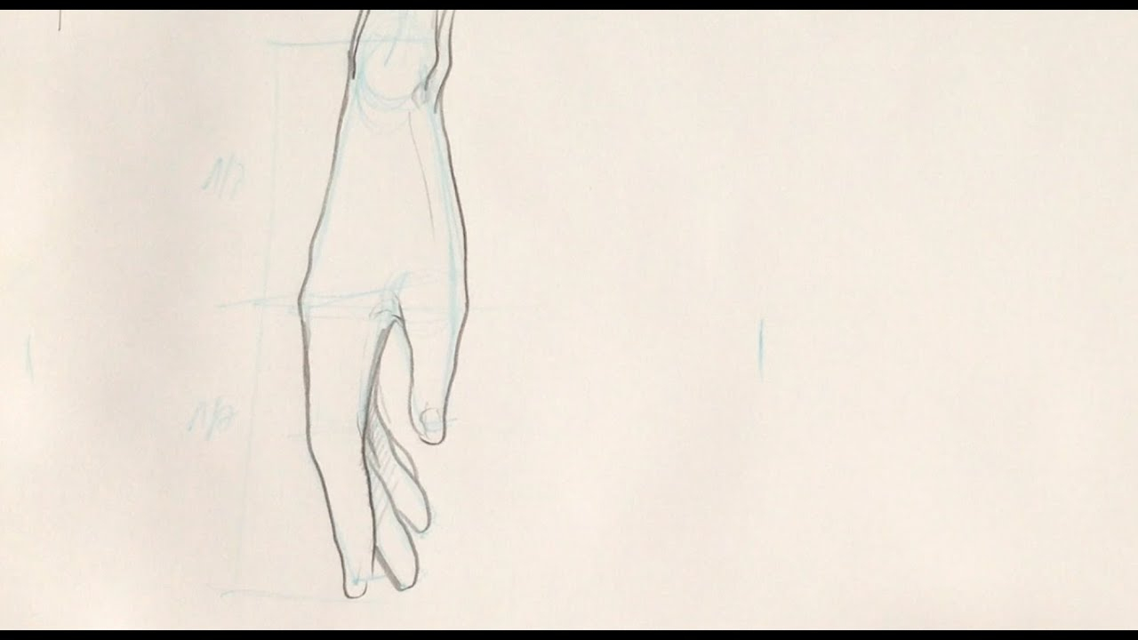 Hände Zeichnen - Tutorial Hand Am Körper Anliegend ganzes Hände Zeichnen Lernen