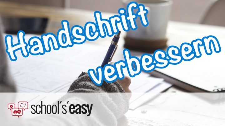 Handschrift Verbessern - So Wird Sie Schöner! innen Wie Kann Man Seine Schrift Verbessern