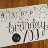 Happy Birthday | Ideen Für Geburtstagskarten, Kreative innen Geburtstagskarten Ideen