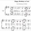 Happy Birthday To You | Sheet Music | Noten Gratis | Kostenlos!🎁 ganzes Happy Birthday Noten Akkordeon