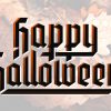 Happy Halloween-Schriftzug - Vektor Download ganzes Happy Halloween Schriftzug