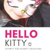 Hello Kitty Katzengesicht Schminken | Vorlage Und Anleitung über Kinderschminken Schritt Für Schritt Anleitung