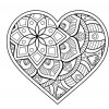 Herz Mandalas Als Pdf Zum Kostenlosen Ausdrucken, 6 Herz bei Ausmalbilder Mandala