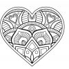 Herz Mandalas Als Pdf Zum Kostenlosen Ausdrucken, 6 Herz bei Mandala Vorlagen Kostenlos Ausdrucken