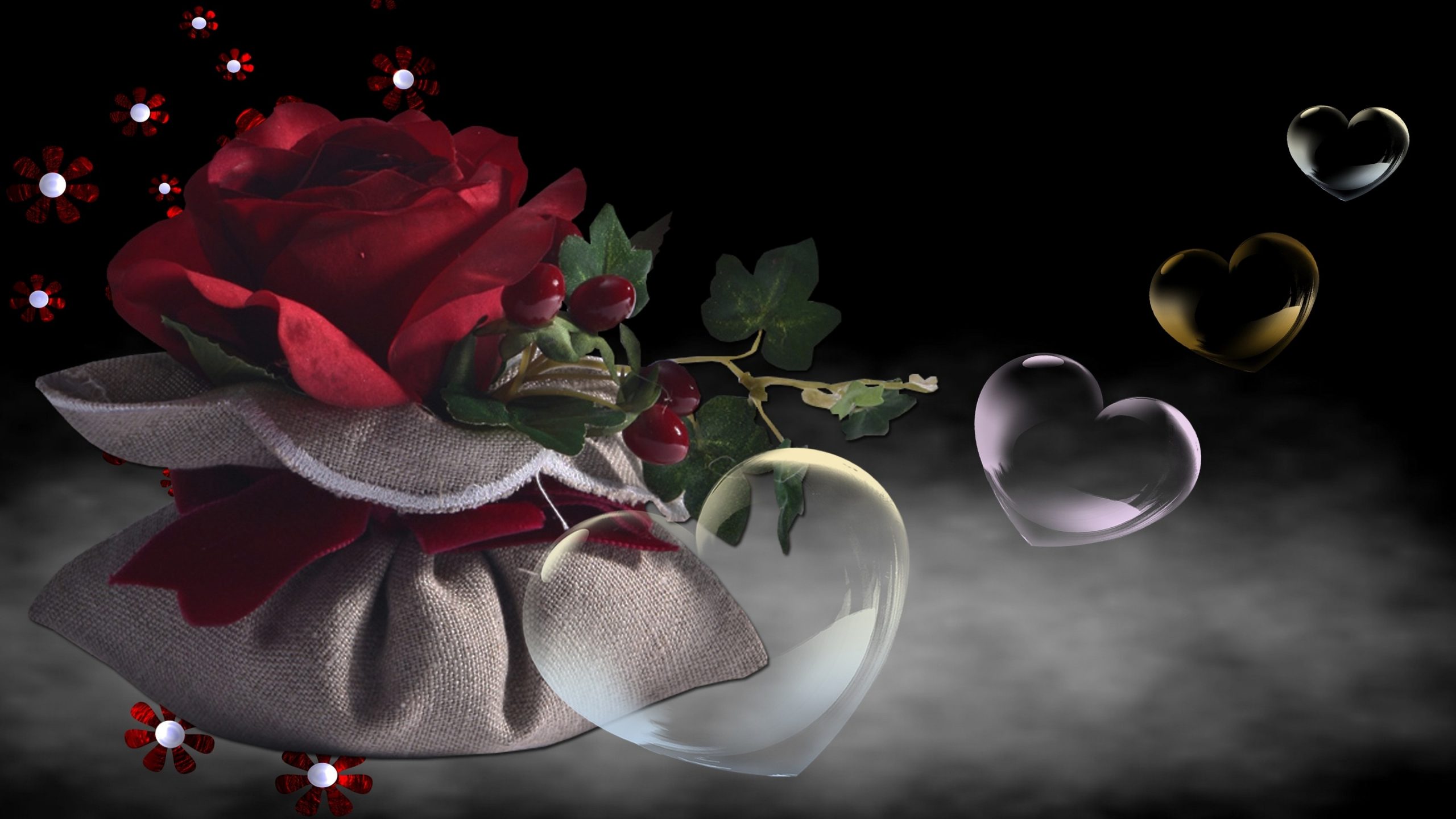 Hintergrundbilder Rosen Und Herzen in Bilder Von Herzen Und Rosen