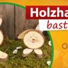Holzhase Basteln ✂ Osterhasen Aus Holz - Trendmarkt24 Bastelidee Diy Deko für Holz Basteln Vorlagen