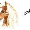 Horse Drawing 🐴 Pferd Zeichnen 🎨 Pferdekopf Malen 🐴 Рисува Кон ✏️  Haflinger Speeddrawing 马 mit Pferdebilder Zum Malen