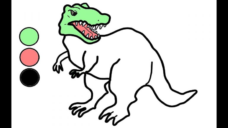 Dino Zeichnen - kinderbilder.download | kinderbilder.download