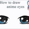 How To Draw Anime Eyes Step By Step (Very Easy) innen How To Draw Cartoon Eyes Step By Step