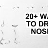How To Draw Manga Noses verwandt mit How To Draw Anime Nose Step By Step