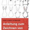 How To Draw: Osterhasen (Mit Bildern) | Osterhase Zeichnen verwandt mit Osterhasen Zeichnen