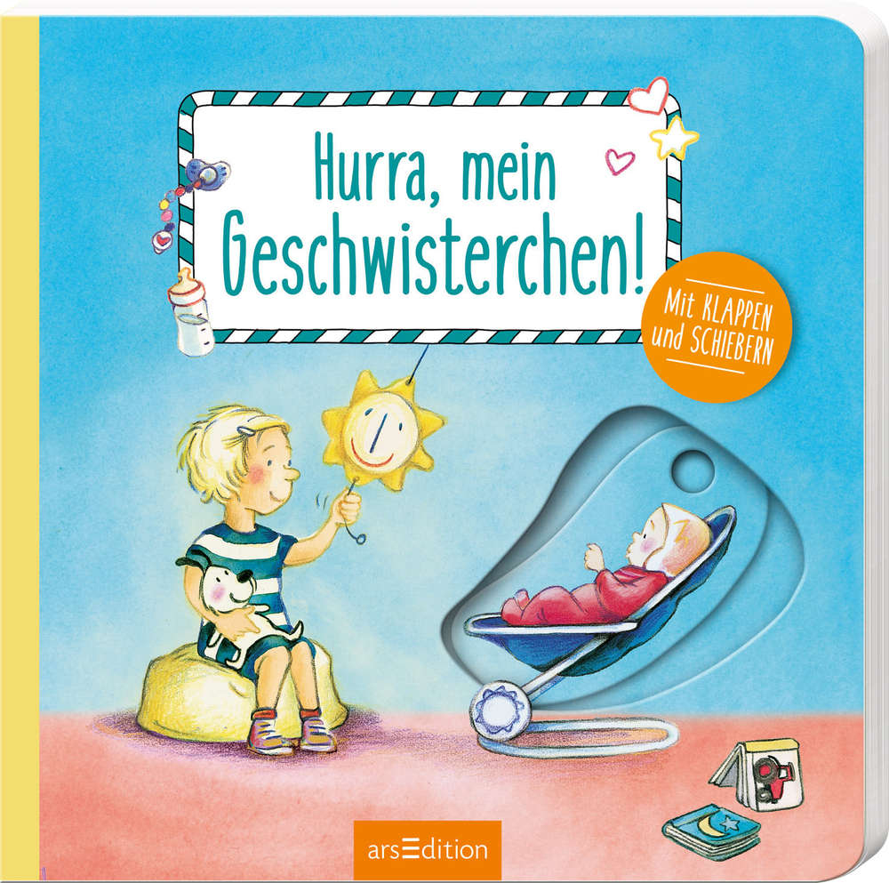 Hurra Mein Geschwisterchen Bilderbuch Ab 2 Jahre mit Kinderbuch Geschwisterchen