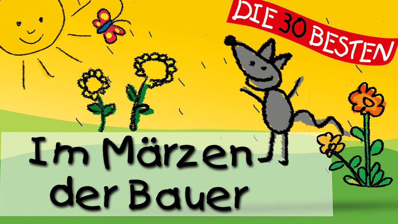 Im Märzen Der Bauer - Die Besten Oster- Und Frühlingslieder || Kinderlieder in Im Märzen Der Bauer Die Rösslein Einspannt