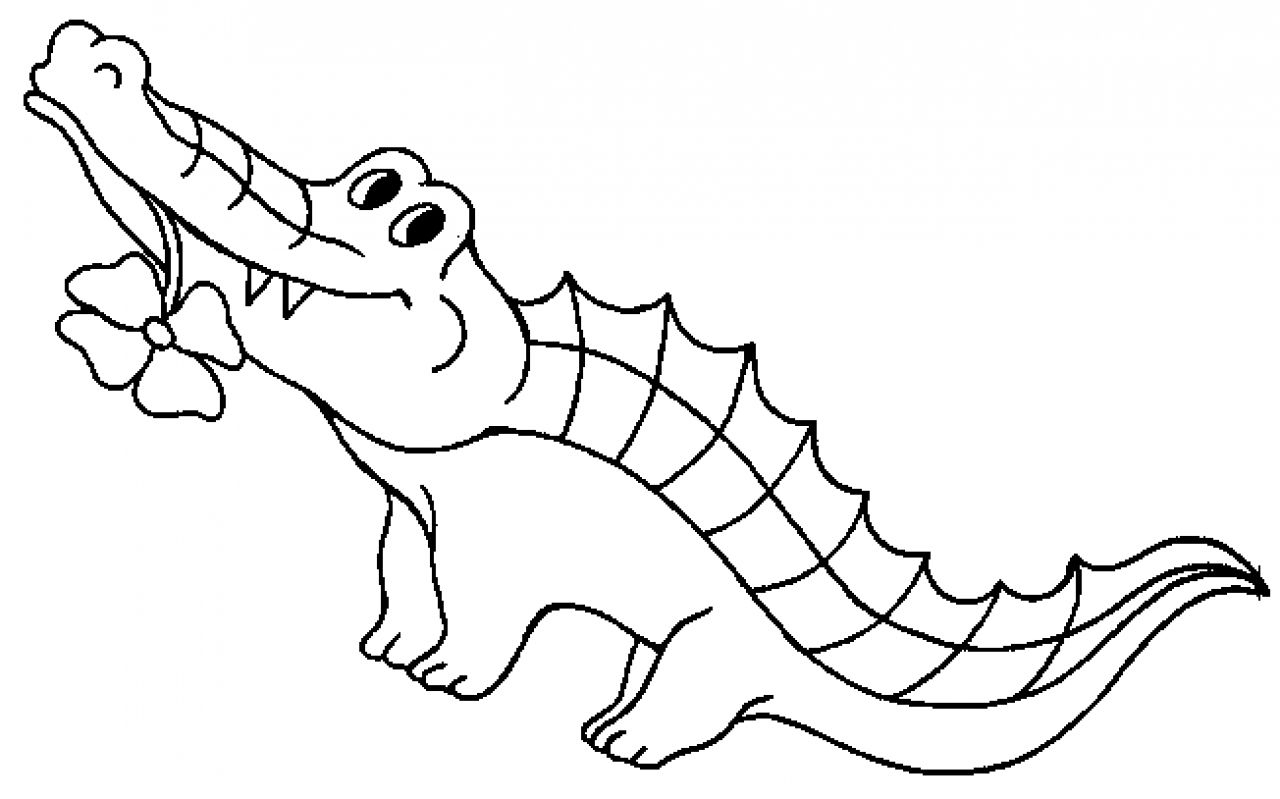 Image Result For Crocodile Coloring Page | Malvorlagen Tiere bei Krokodil Ausmalbilder Ausdrucken