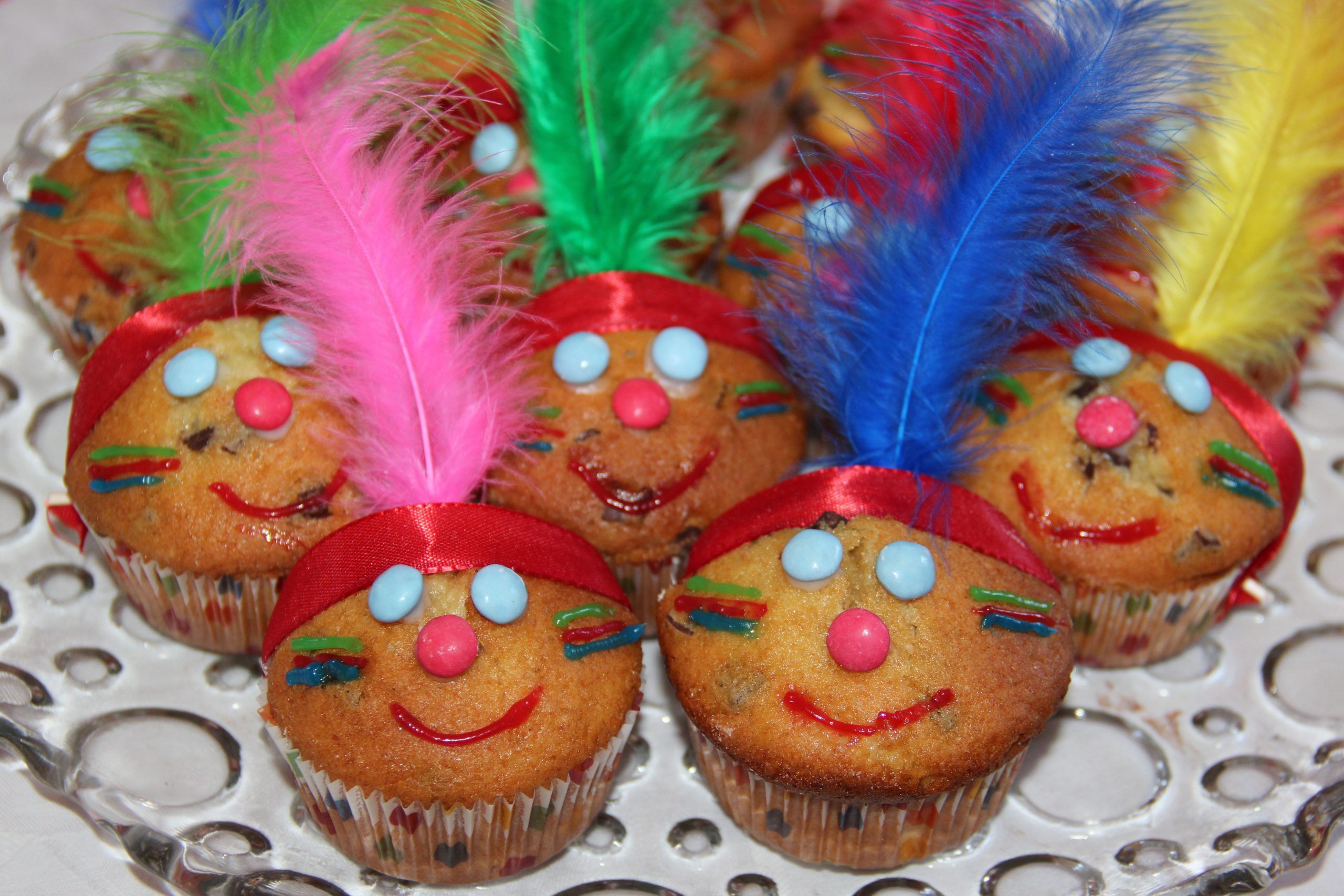 Indianer Muffins (Mit Bildern) | Kinder Geburtstag Ideen bei Ideen Indianerfest Kindergarten