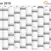 Kalender 2019 Zum Ausdrucken. Gratis Vorlagen Zum Download bestimmt für Monatskalender Zum Ausdrucken Kostenlos
