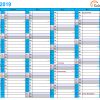 Kalender 2019 Zum Ausdrucken - Kostenlos in Online Kalender Zum Eintragen