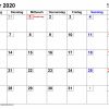 Kalender Januar 2020 Als Pdf-Vorlagen in Kalenderblatt Monat