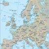 Karte Von Europa (Engl. Beschriftung) - Medienwerkstatt über Karte Europa Ohne Beschriftung