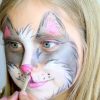 Katze Schminken - Schminkanleitung/tutorial mit Kinderschminken Katze Vorlagen