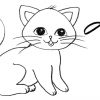 Katze Schnell Zeichnen Lernen 🐈 How To Draw A Cat For Children 🐱 Как Се  Рисува Коте Tiere Malen in Katzengesicht Zeichnen