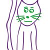 Katzen Malen Leicht Gemacht – Ideen Für Kinder Und Anfänger in Bilder Zum Nachmalen Für Anfänger