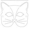 Katzenmaske. Eine Anmutige Verkleidung Gelingt Mit Dieser bei Katzenmaske Basteln