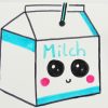 Kawaii Milk Diy | Niedliches Milch Getränk Zeichnen | How To Draw Tutorial verwandt mit Süße Bilder Zum Zeichnen