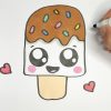 Kawaii Schokolade Eis Selber Malen - Kawaii Bilder ganzes Kinderbilder Malen