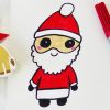 Kawaii Weihnachtsmann Zeichnen | Süßer Nikolaus Als Weihnachtsdeko Oder Zum  Verschenken bei Weihnachtsmann Malen