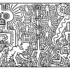 Keith Haring To Color For Kids - Keith Haring Coloring Pages über Keith Haring Malvorlagen