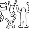 Keith Haring - Validées | Kunst, Kunststunden über Keith Haring Malvorlagen