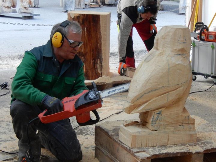Kettensägenschnitzen - Schnitzschule Geisler-Moroder mit Schnitzen Mit Der Kettensäge Kurse Bayern