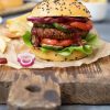 Kidneybohnen Burger für Vegetarische Burger Kidneybohnen Haferflocken