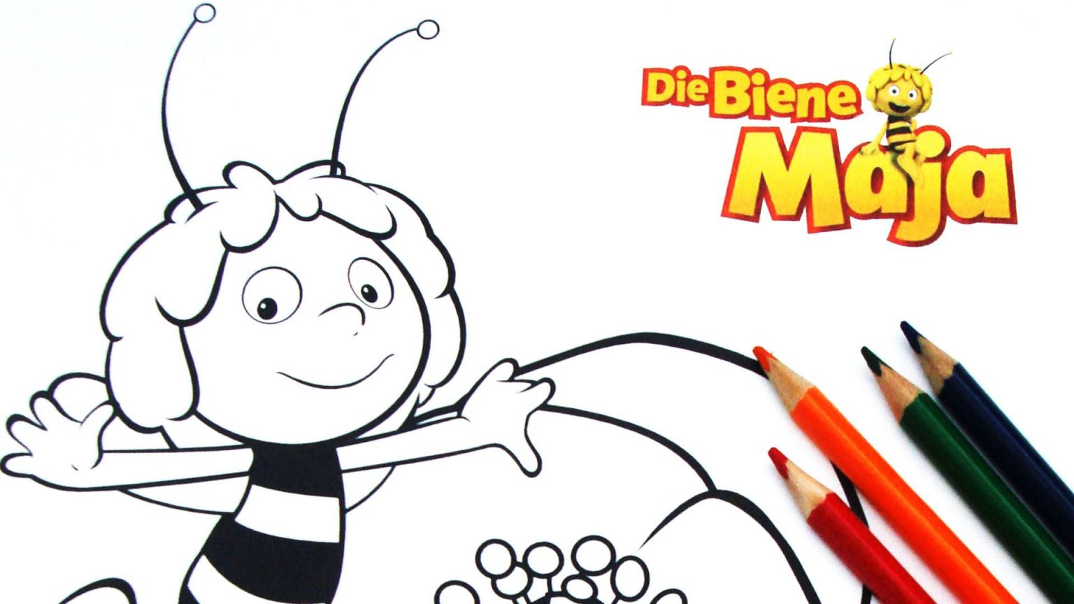 Biene Maja Willi Malvorlage - kinderbilder.download | kinderbilder.download