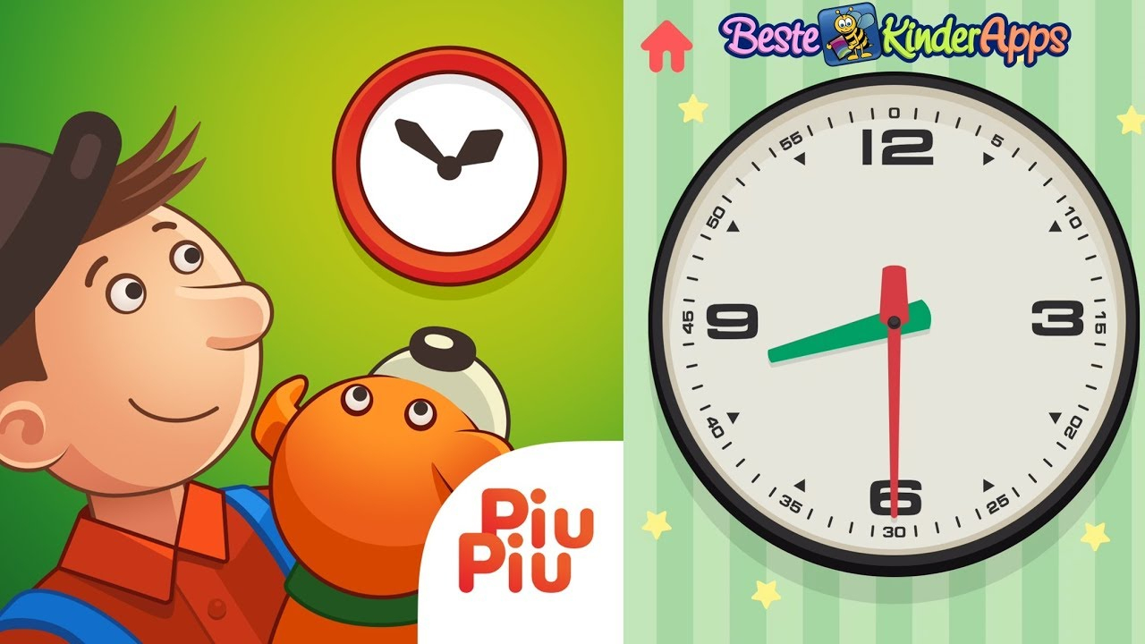 Kinder Lernen Die Uhrzeit Mit Mulle Meck (Willy Werkel) ⏲️ Uhr Lernspiele  App für Ich Lerne Die Uhr