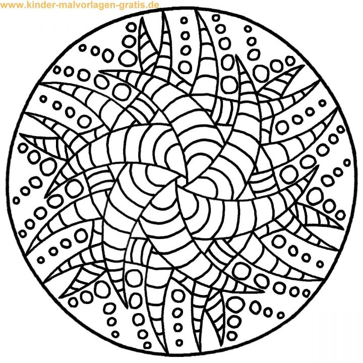 Mandala Vorlagen Kostenlos Ausdrucken - kinderbilder.download