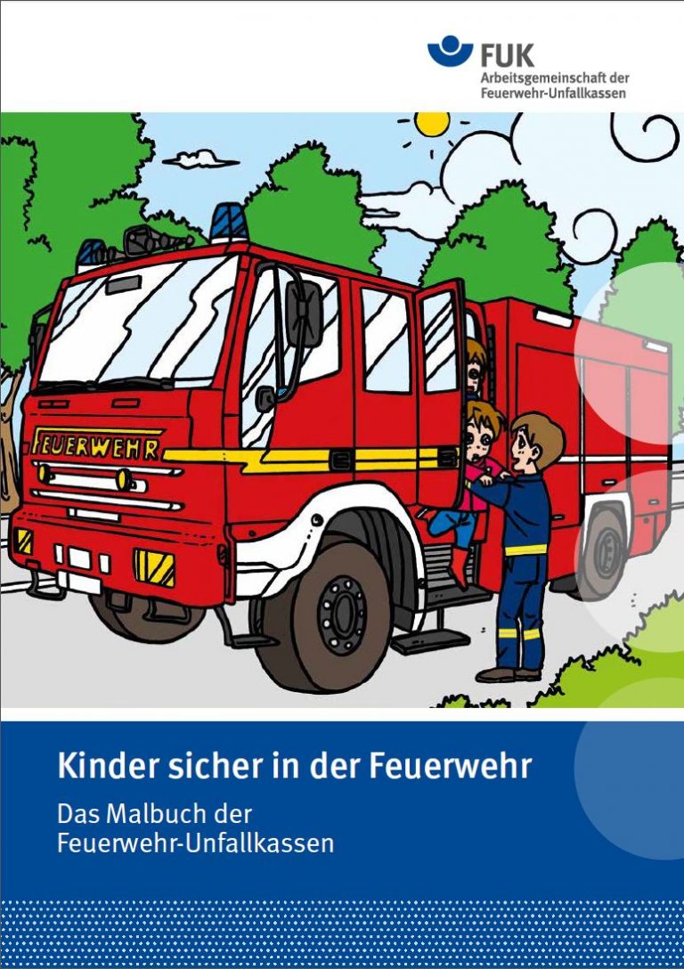 Kinder Sicher In Der Feuerwehr: Malbuch Der Feuerwehr für Malbuch
