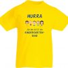 Kinder T-Shirt Hurra Kindergartenkind - Konzept-Werbeartikel bestimmt für T-Shirt Kindergartenkind